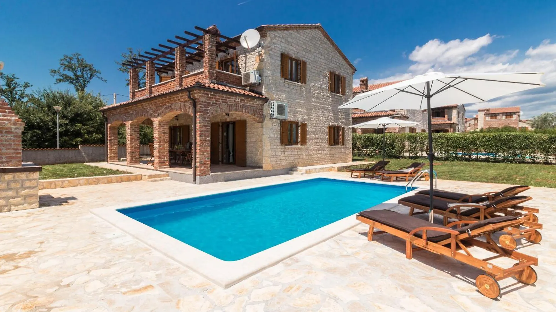 Villa Maja In Central Istria For Families And Kids In A Resort Butkovići